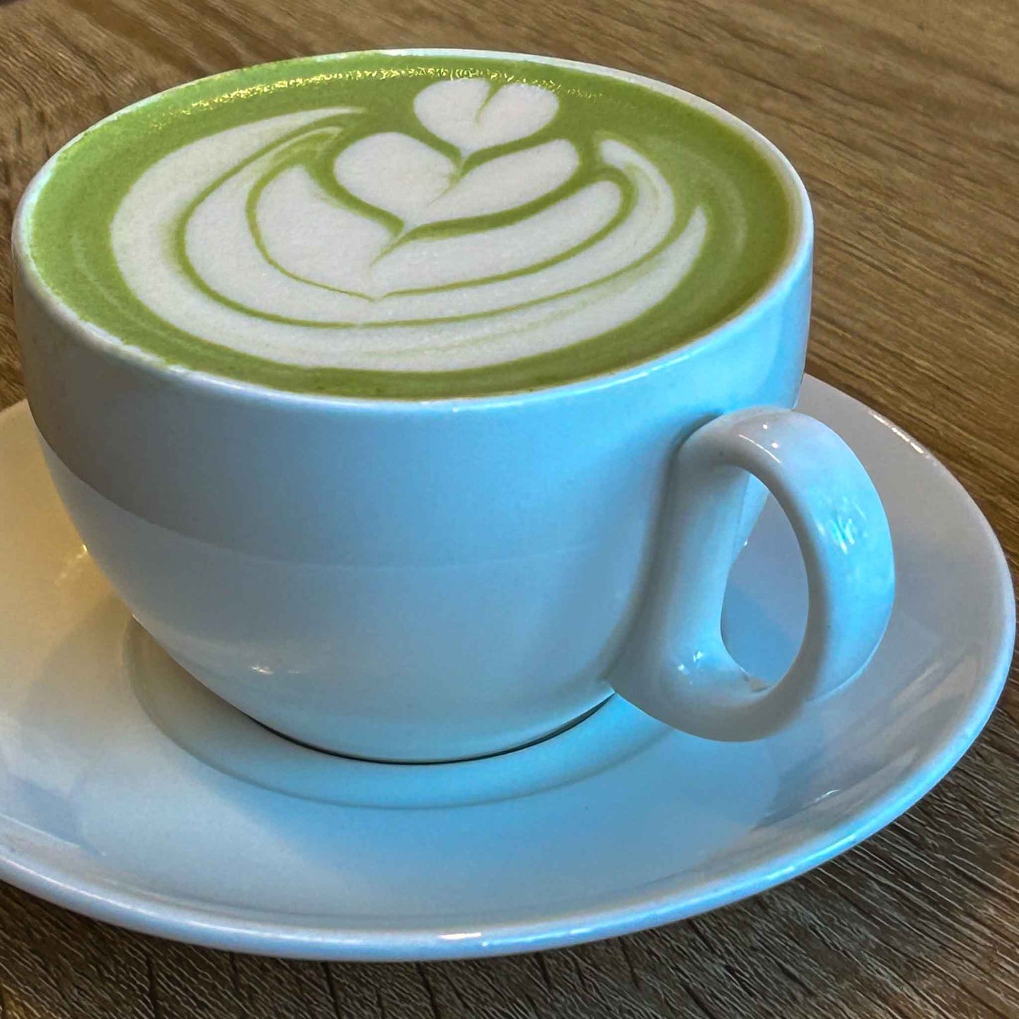 matcha latte cafe