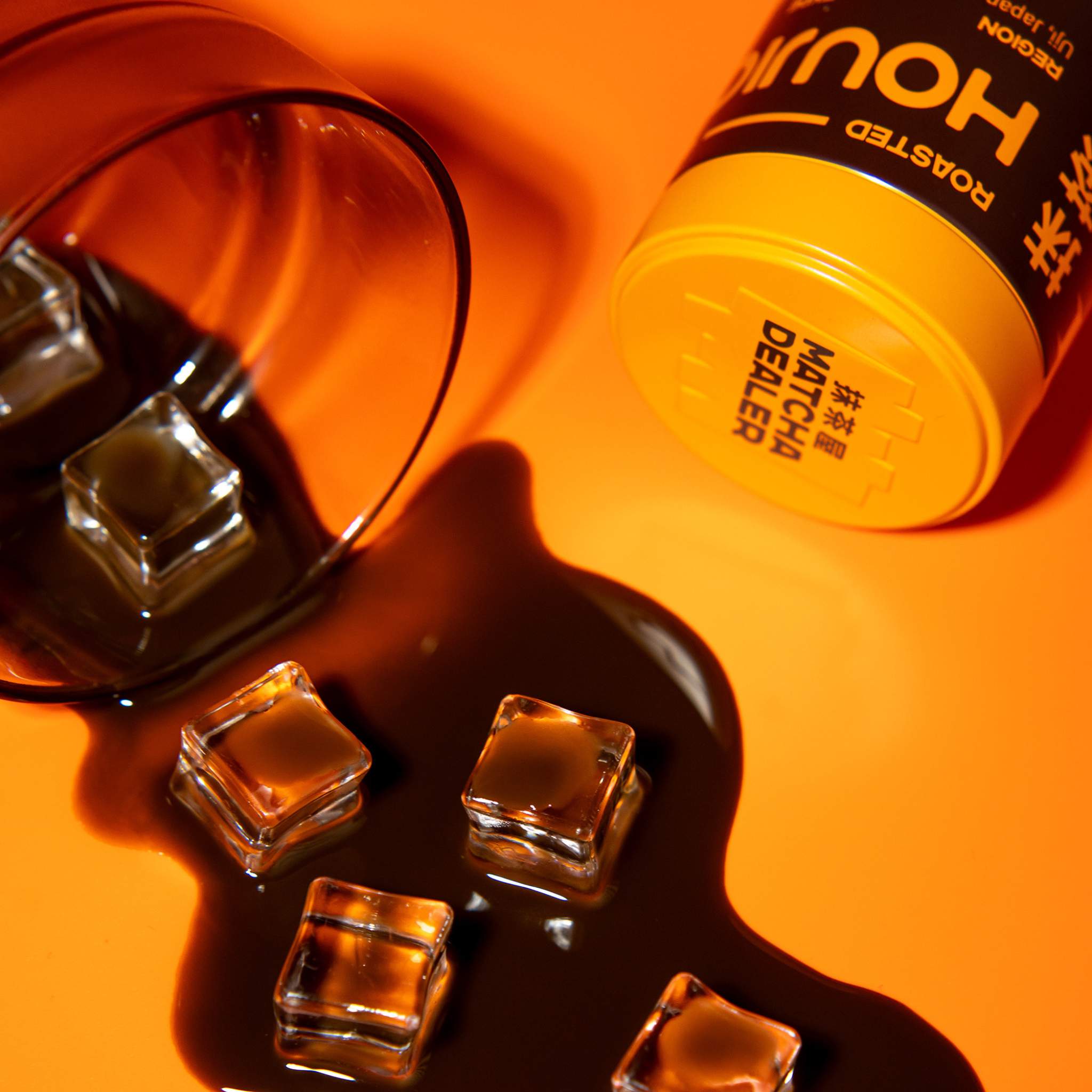 Slow Roast Bio Hojicha feine Textur